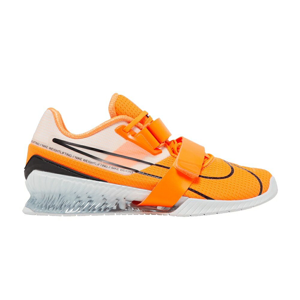 ナイキ 橙 オレンジ色 白いこと 白いこと 黒いこと 黒いこと \u0027TOTAL ORANGE\u0027 スニーカー メンズ NIKE ROMALEOS 4 / TOTAL ORANGE WHITE BLACK