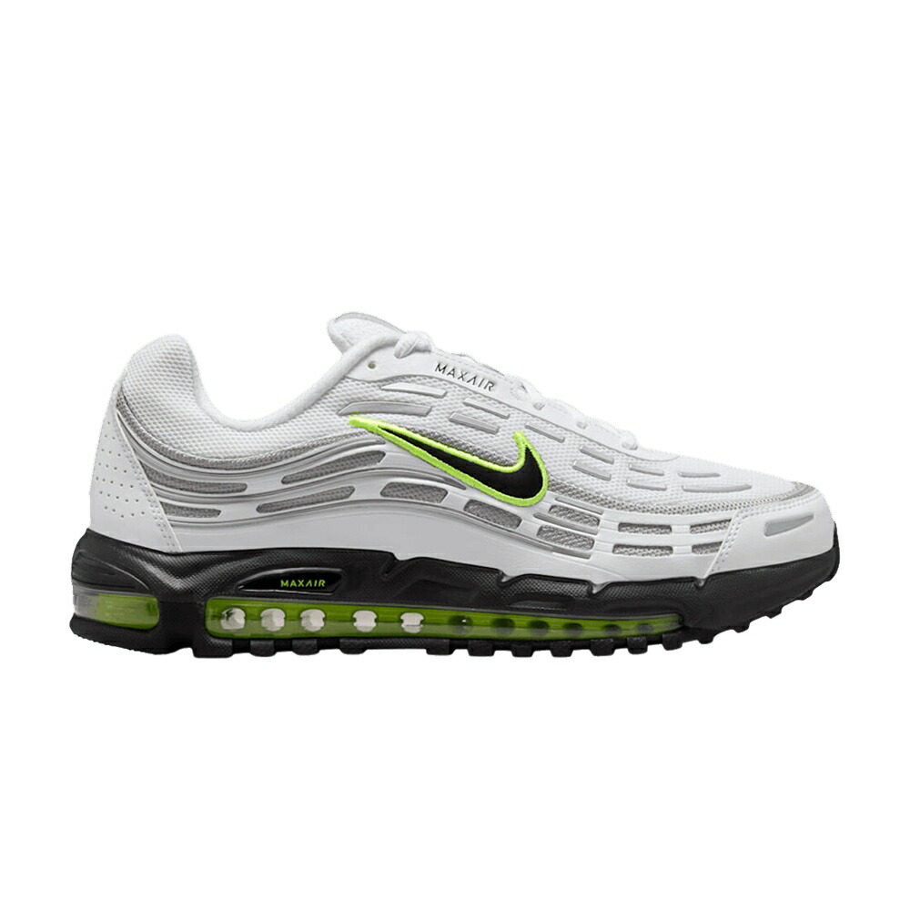 ナイキ マックス 白色 ホワイト 黄色 イエロー パール 灰色 グレー エアマックス 2.5 NEON スニーカー メンズ NIKE AIR MAX TL / WHITE NEON YELLOW PEARL GREY