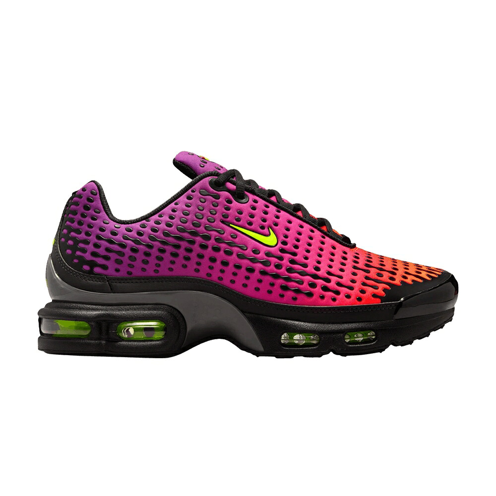 ナイキ マックス 橙 オレンジ色 黒いこと 黒いこと エアマックスプラス \u0027DUSK\u0027 スニーカー メンズ NIKE AIR MAX PLUS 7 / TOTAL ORANGE VOLT BLACK CACTUS