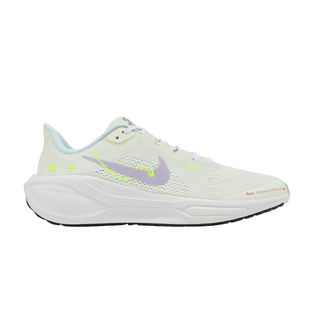 ナイキ ズーム ペガサス 白色 ホワイト ズームペガサス 'WHEREVER WHENEVER' ジュニア キッズ NIKE AIR ZOOM PEGASUS 41 GS / SAIL HYDRANGEAS WHITE ベビー マタニティ スニーカー｜スニケス