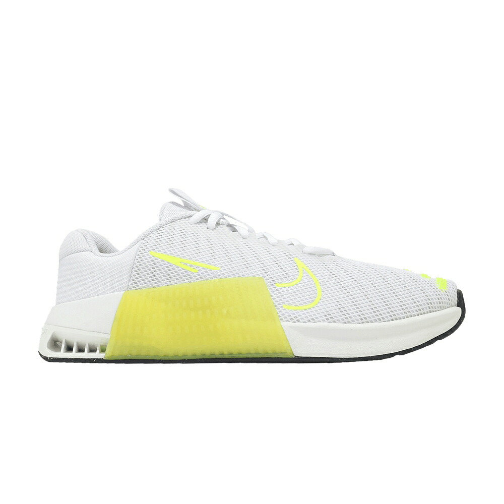 ナイキ 白いこと 白いこと \u0027WHITE CYBER\u0027 スニーカー レディース NIKE WMNS METCON 9 VOLT / WHITE CYBER SUMMIT WHITE VOLT