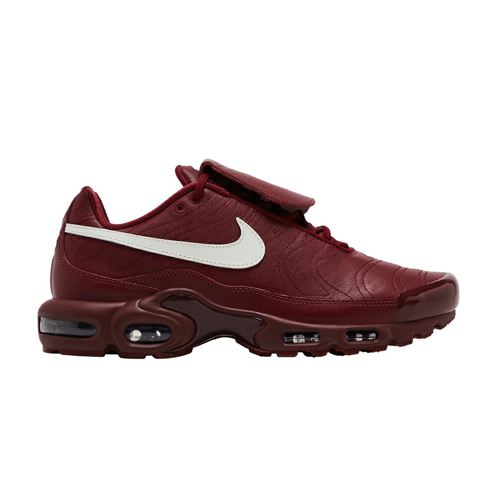 ナイキ マックス ティエンポ 野球クラブ 赤 赤いこと エアマックスプラス \u0027TEAM RED\u0027 スニーカー メンズ NIKE AIR MAX PLUS TIEMPO / TEAM RED SAIL