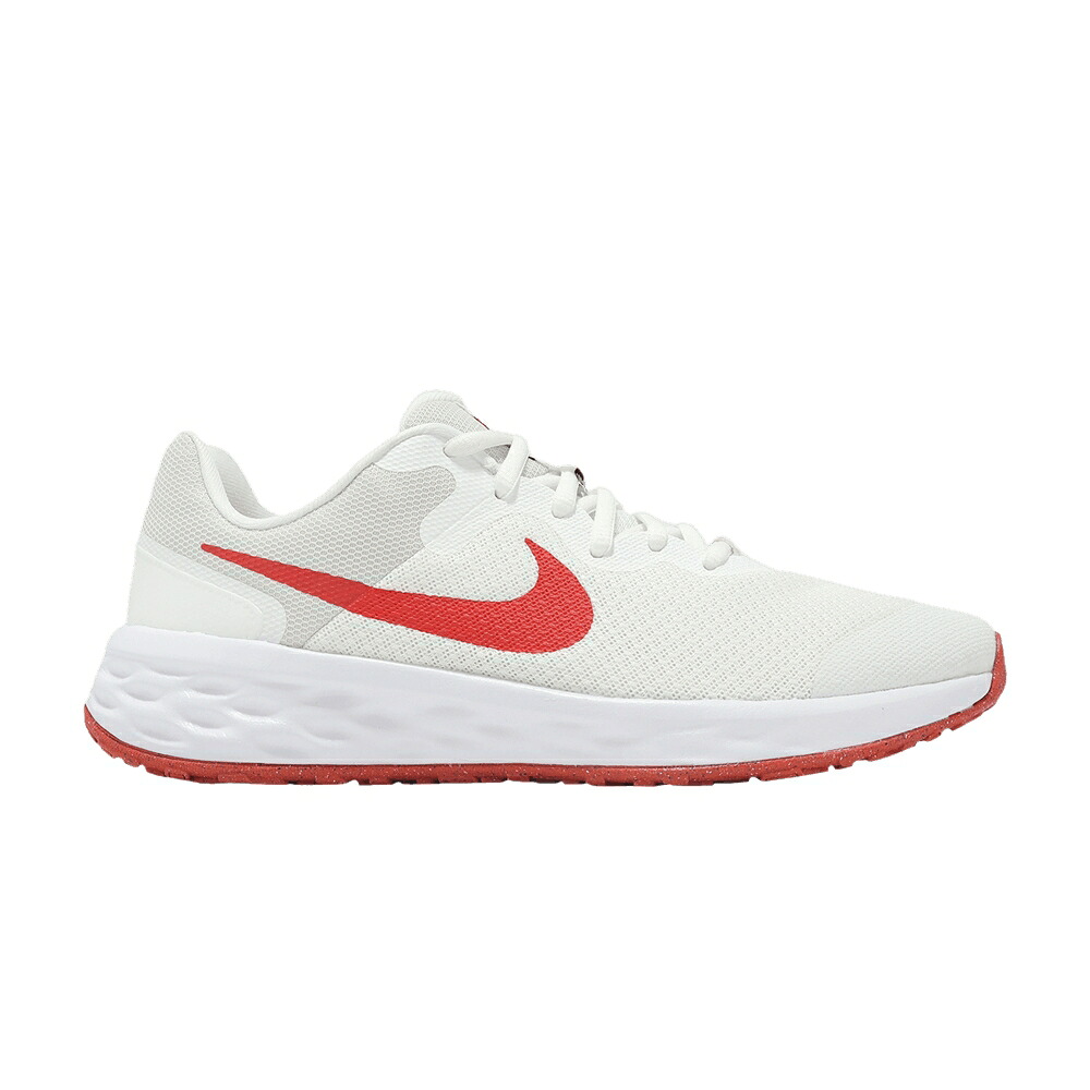 ナイキ 大変革 白いこと 白いこと 貨物自動車 \u0027SUMMIT RED\u0027 お坊っちゃん キッズ NIKE REVOLUTION 6 GS WHITE TRACK / SUMMIT WHITE OBSIDIAN WHITE もの言う花 マタニティ スニーカー