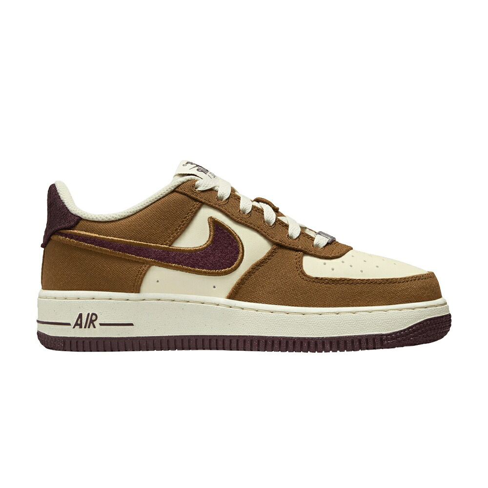 ナイキ エアフォース 'NOTEBOOK TAN' ジュニア キッズ NIKE AIR FORCE 1 LV8 GS DOODLE PACK - LIGHT BRITISH / LIGHT BRITISH TAN COCONUT MILK ベビー マタニティ スニーカー｜スニケス