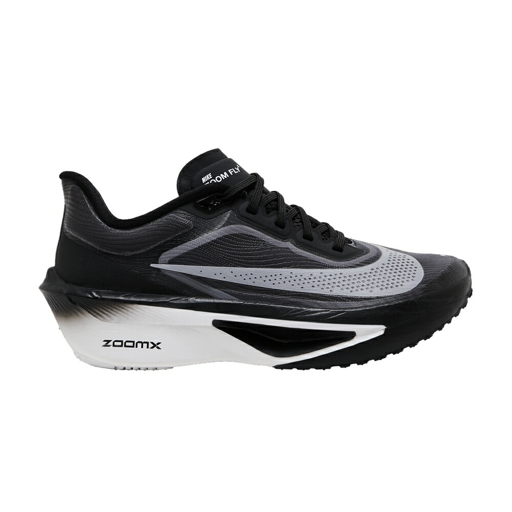 ナイキ ズーム 黒色 ブラック 灰色 グレー 白色 ホワイト ズームフライ BLACK GREY スニーカー レディース NIKE WMNS ZOOM FLY 6 LIGHT SMOKE / BLACK LIGHT SMOKE GREY WHITE