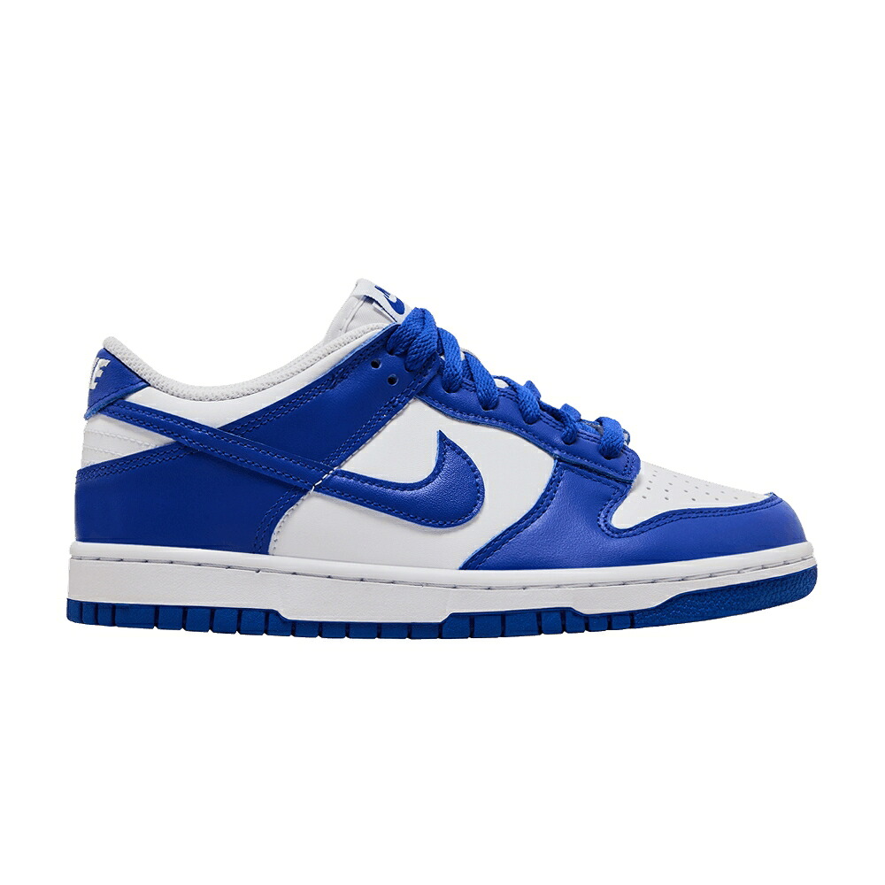ナイキ ダンク 白色 ホワイト ダンクロー 'KENTUCKY' ジュニア キッズ NIKE DUNK LOW GS 2025 / WHITE HYPER ROYAL HYPER ROYAL ベビー マタニティ スニーカー|スニケス