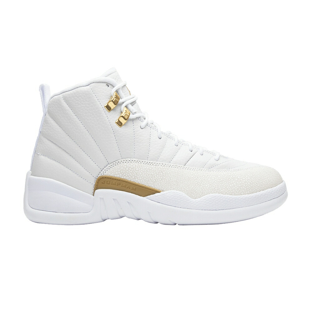 ナイキ 白色 ホワイト ゴールド エアジョーダン 'WHITE' スニーカー メンズ AIR JORDAN OVO X AIR JORDAN 12 RETRO / WHITE METALLIC GOLD WHITE