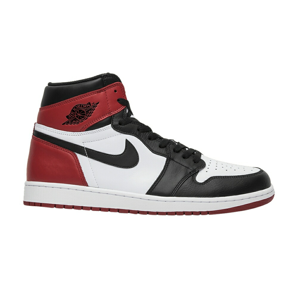 ナイキ ご機嫌 黒いこと 黒いこと 白いこと 白いこと 赤 赤いこと エアジョーダン \u0027BLACK TOE\u0027 スニーカー メンズ AIR JORDAN AIR JORDAN 1 RETRO HIGH OG 2016 / BLACK WHITE VARSITY RED