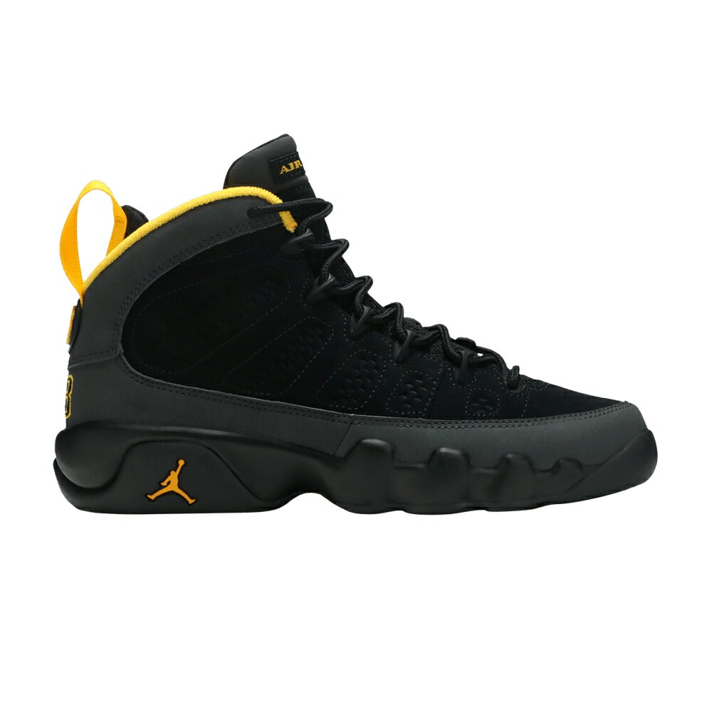 ナイキ チャコール 黒色 ブラック エアジョーダン 'DARK GOLD' ジュニア キッズ AIR JORDAN AIR JORDAN 9 RETRO GS CHARCOAL UNIVERSITY / BLACK DARK CHARCOAL UNIVERSITY ベビー マタニティ スニーカー