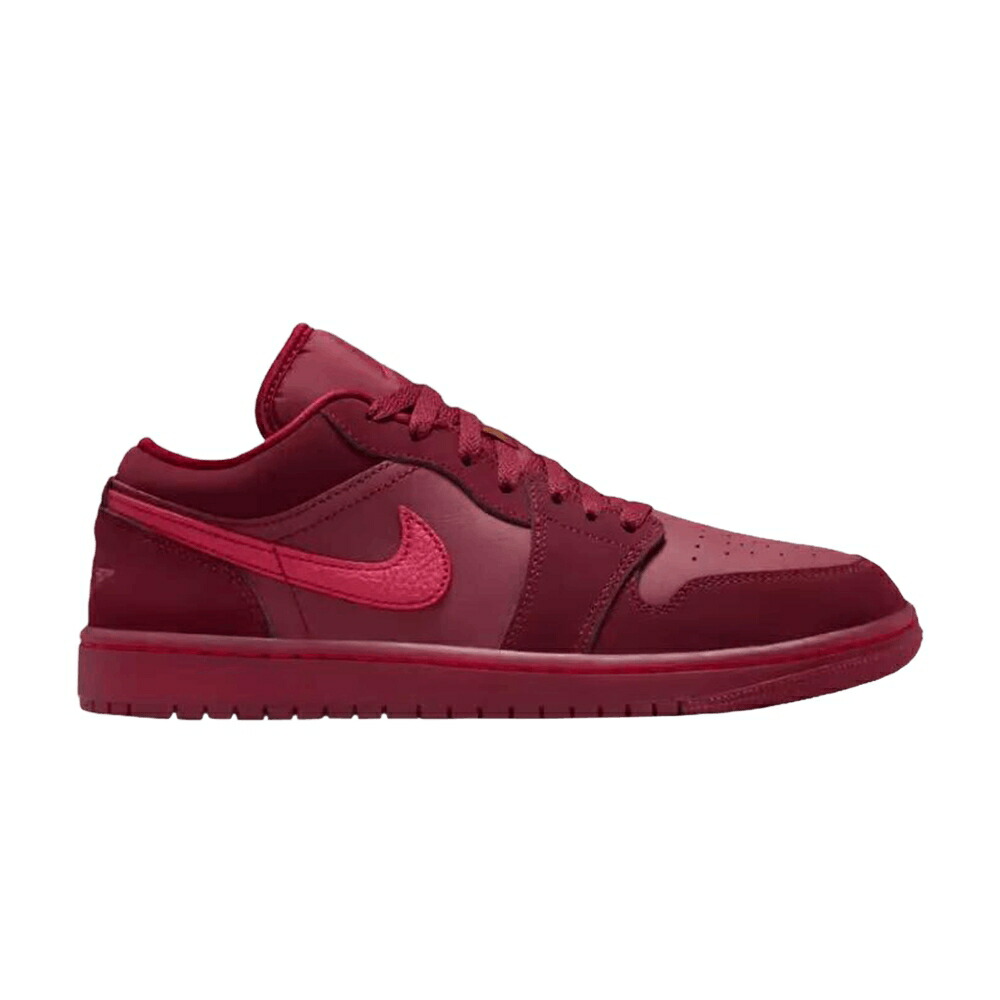 ナイキ 野球クラブ 赤 赤いこと エアジョーダン \u0027VALENTINE\u0027S DAY\u0027 スニーカー レディース AIR JORDAN WMNS AIR JORDAN 1 LOW SE / TEAM RED SIERRA RED PUEBLO RED
