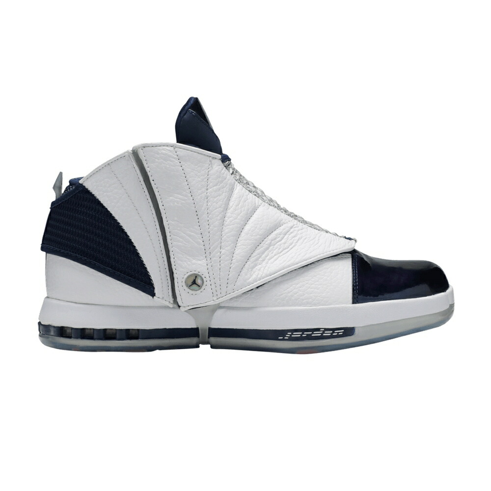 ナイキ 白色 ホワイト 紺色 ネイビー エアジョーダン 'MIDNIGHT NAVY' スニーカー メンズ AIR JORDAN AIR JORDAN 16 RETRO 2016 / WHITE MIDNIGHT NAVY