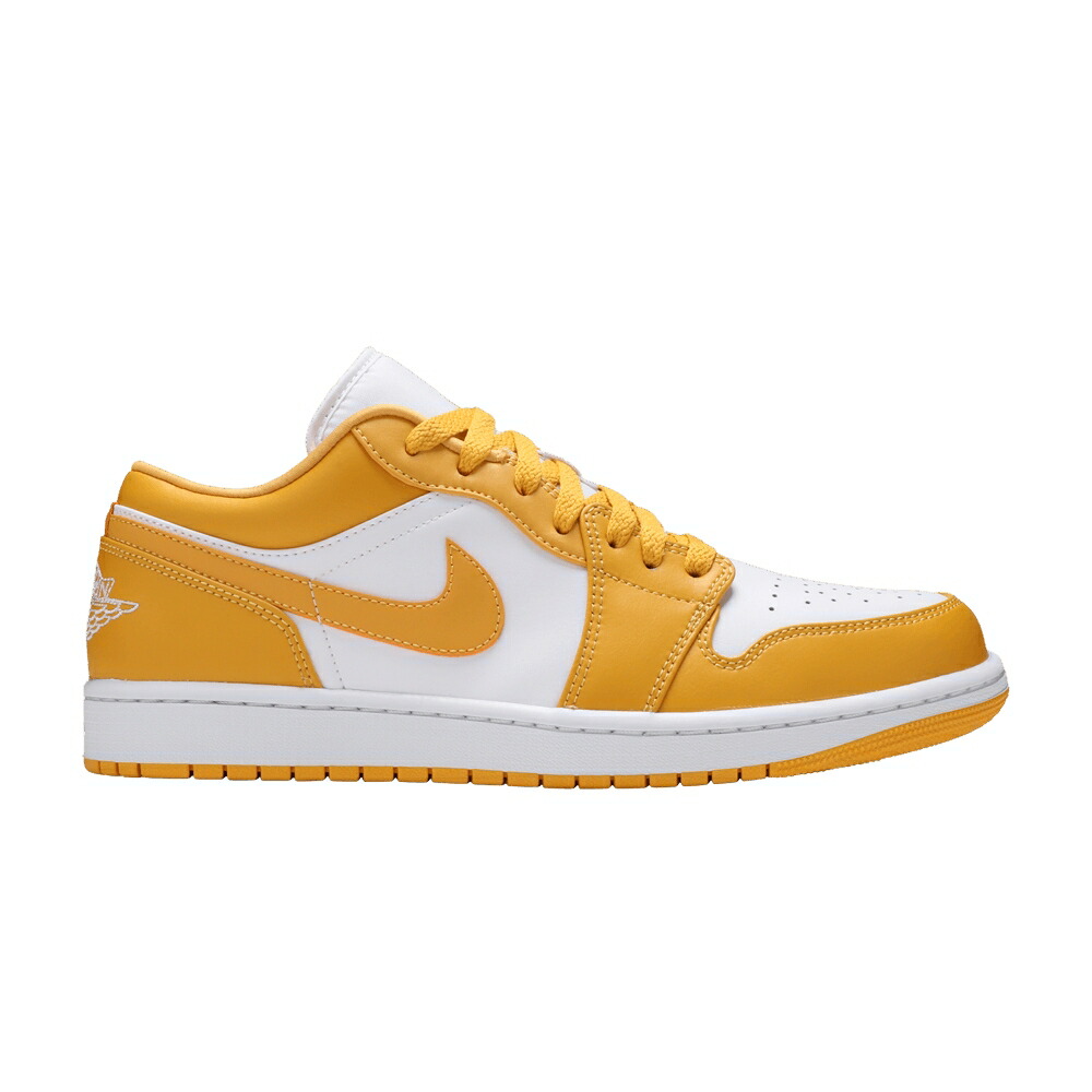 ナイキ 白いこと 白いこと エアジョーダン \u0027POLLEN\u0027 スニーカー メンズ AIR JORDAN AIR JORDAN 1 LOW / WHITE POLLEN