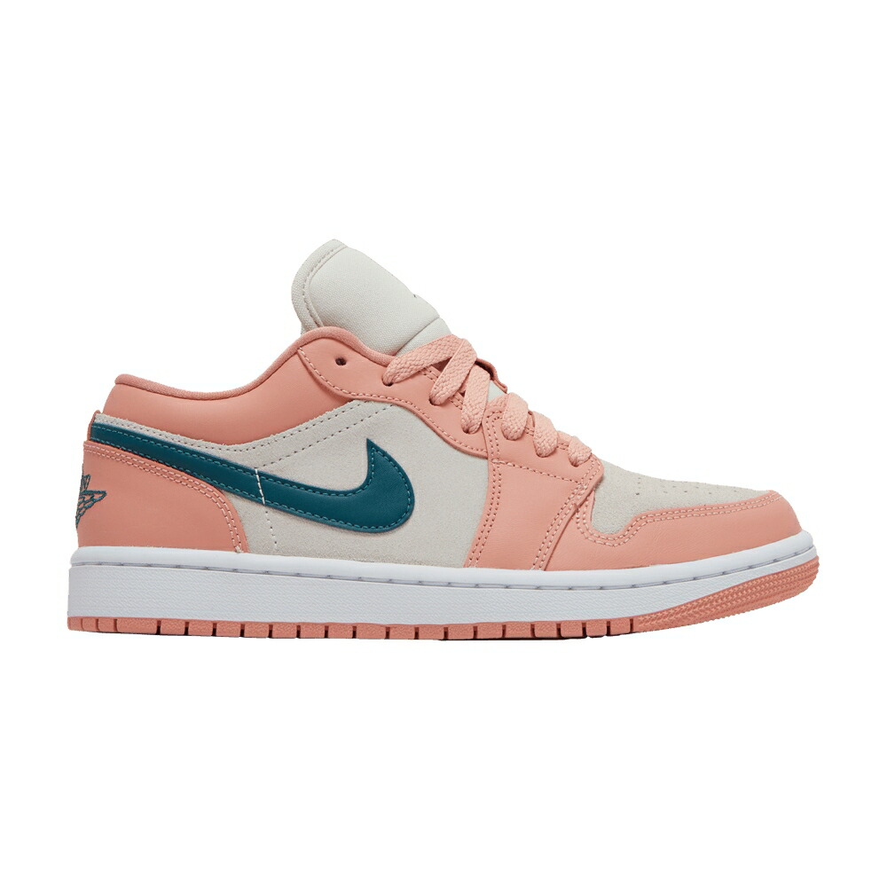 ナイキ エアジョーダン LIGHT ROOT スニーカー レディース AIR JORDAN WMNS AIR JORDAN 1 LOW MADDER / LIGHT MADDER ROOT DARK TEAL