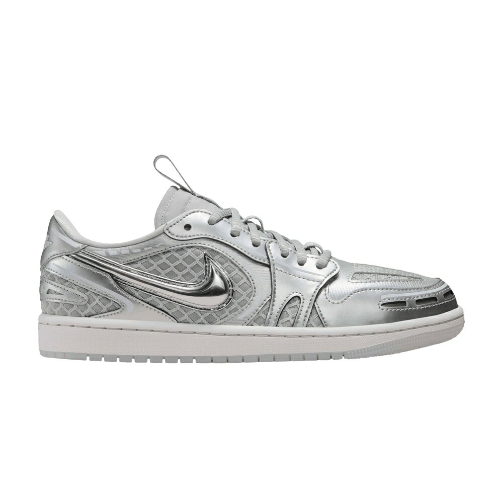ナイキ 灰色 グレー 白色 ホワイト エアジョーダン METALLIC SILVER スニーカー レディース AIR JORDAN WMNS AIR JORDAN 1 LOW METHOD OF MAKE V3 / NEUTRAL GREY WHITE METALLIC