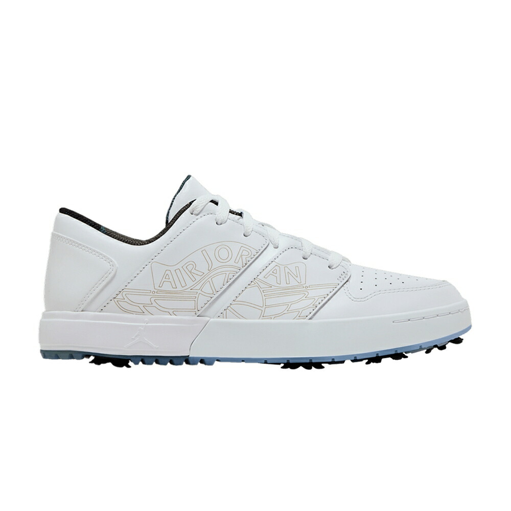 ナイキ ゴルフ 白色 ホワイト エアジョーダン TRIPLE WHITE スニーカー メンズ AIR JORDAN AIR JORDAN NU RETRO 1 LOW GOLF / WHITE WHITE WHITE