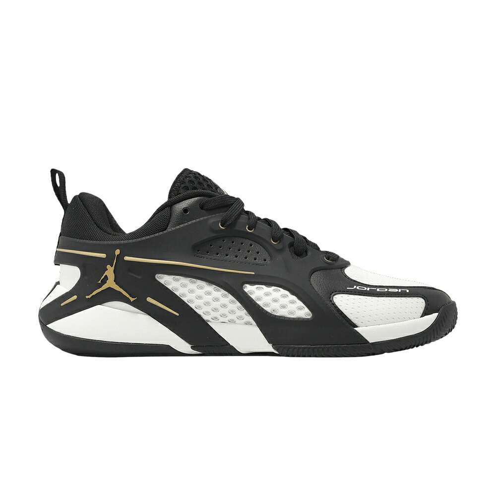 ナイキ 黒色 ブラック ゴールド エアジョーダン 'CLASSIC' スニーカー メンズ AIR JORDAN AIR JORDAN HEIR PF / BLACK SAIL METALLIC GOLD|スニケス
