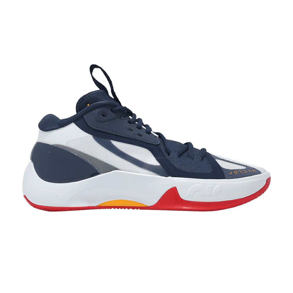 ナイキ ズーム 紺色 ネイビー 白色 ホワイト エアジョーダン 'OLYMPIC' スニーカー メンズ AIR JORDAN AIR JORDAN ZOOM SEPARATE PF / MIDNIGHT NAVY WHITE UNIVERSITY