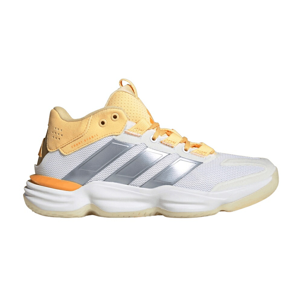 アディダス 厚地の外套 白いこと 白いこと 天の原 \u0027ICE TANGERINE\u0027 スニーカー メンズ ADIDAS COURT STABIL INDOOR / CLOUD WHITE CRYSTAL SKY ICE