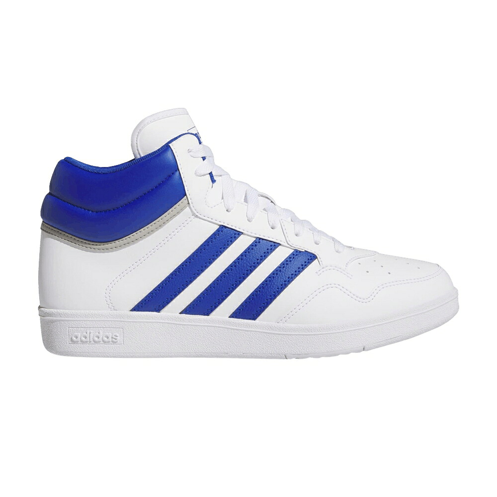 アディダス ミッド 白いこと 白いこと 青碧 青色 薄墨色 薄墨色 4.0 \u0027WHITE BLUE\u0027 スニーカー メンズ ADIDAS HOOPS MID ROYAL / CLOUD WHITE ROYAL BLUE GREY TWO メンズ靴-スニーカー