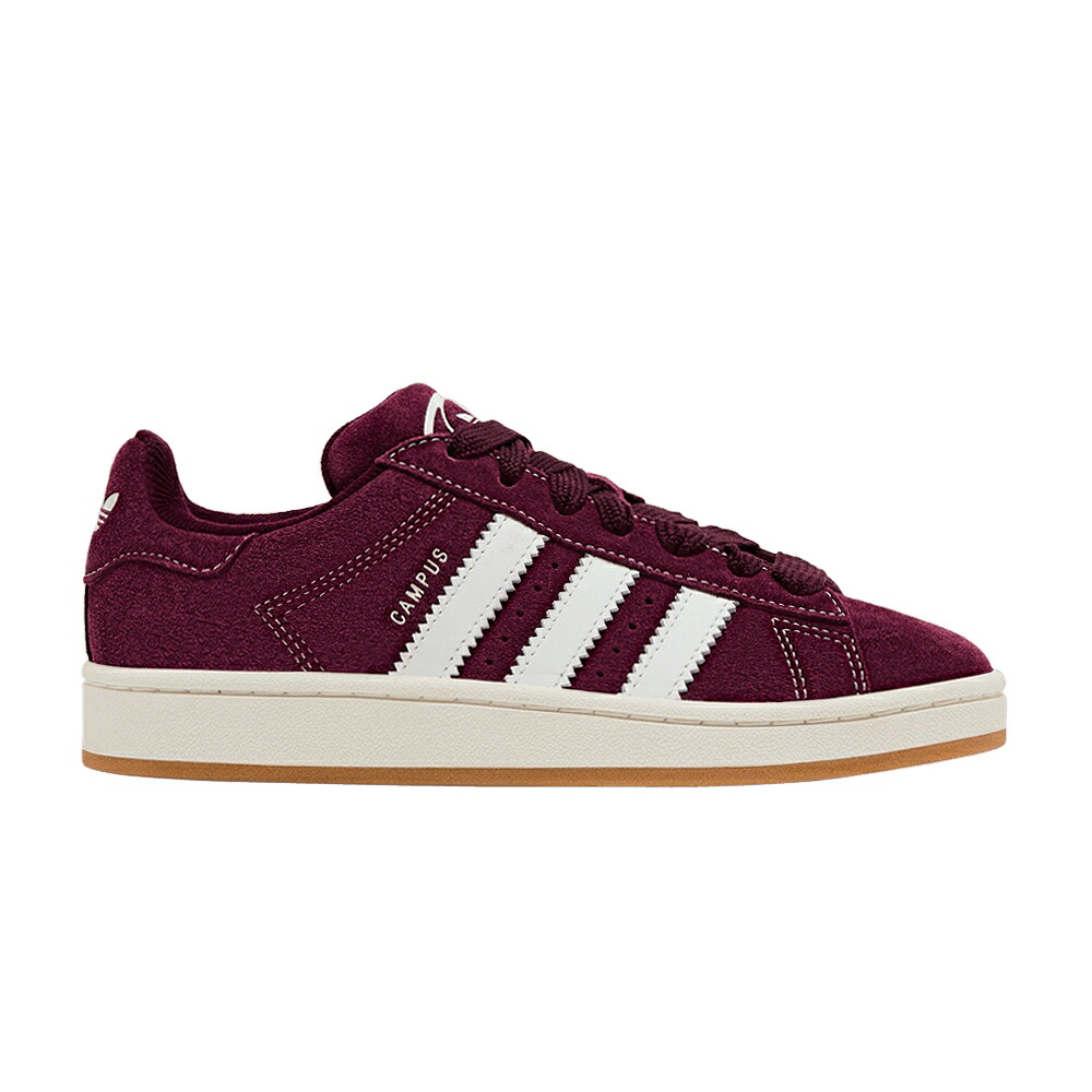 アディダス キャンパス マルーン コア 白色 ホワイト 'MAROON' スニーカー レディース ADIDAS WMNS CAMPUS 00S / MAROON CORE WHITE MAROON|スニケス