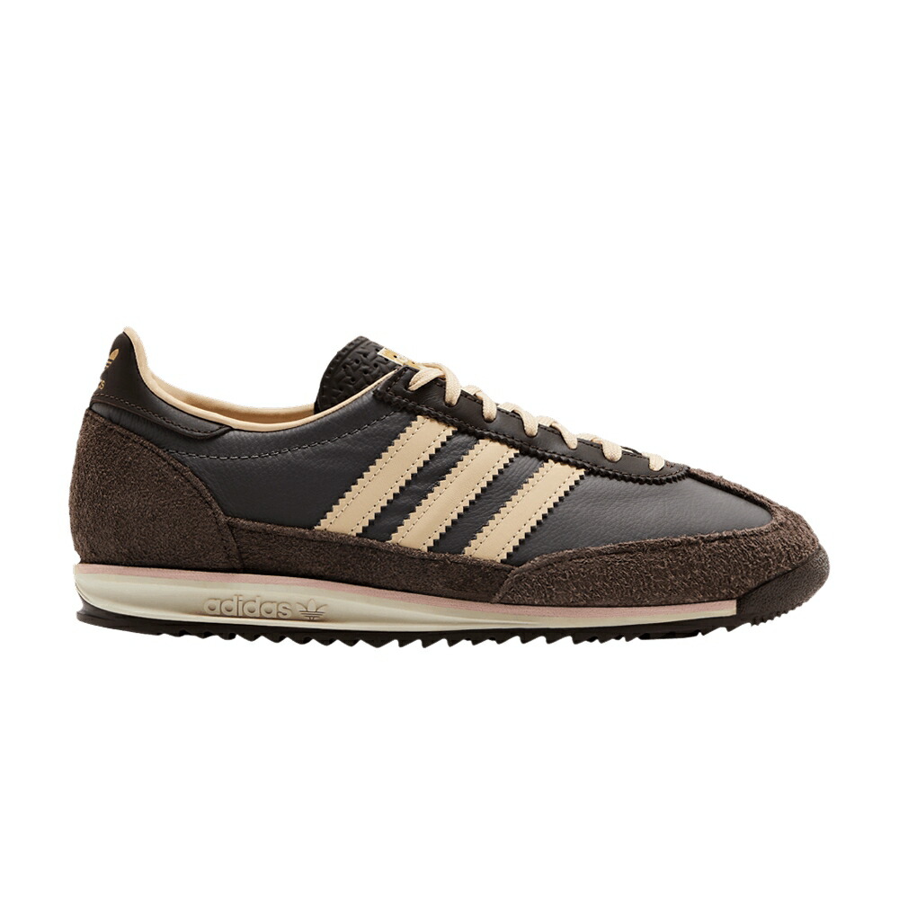 アディダス チャコール 砂色 サンド 茶色 ブラウン CHARCOAL BROWN スニーカー レディース ADIDAS WMNS SL72 OG / CHARCOAL CRYSTAL SAND BROWN