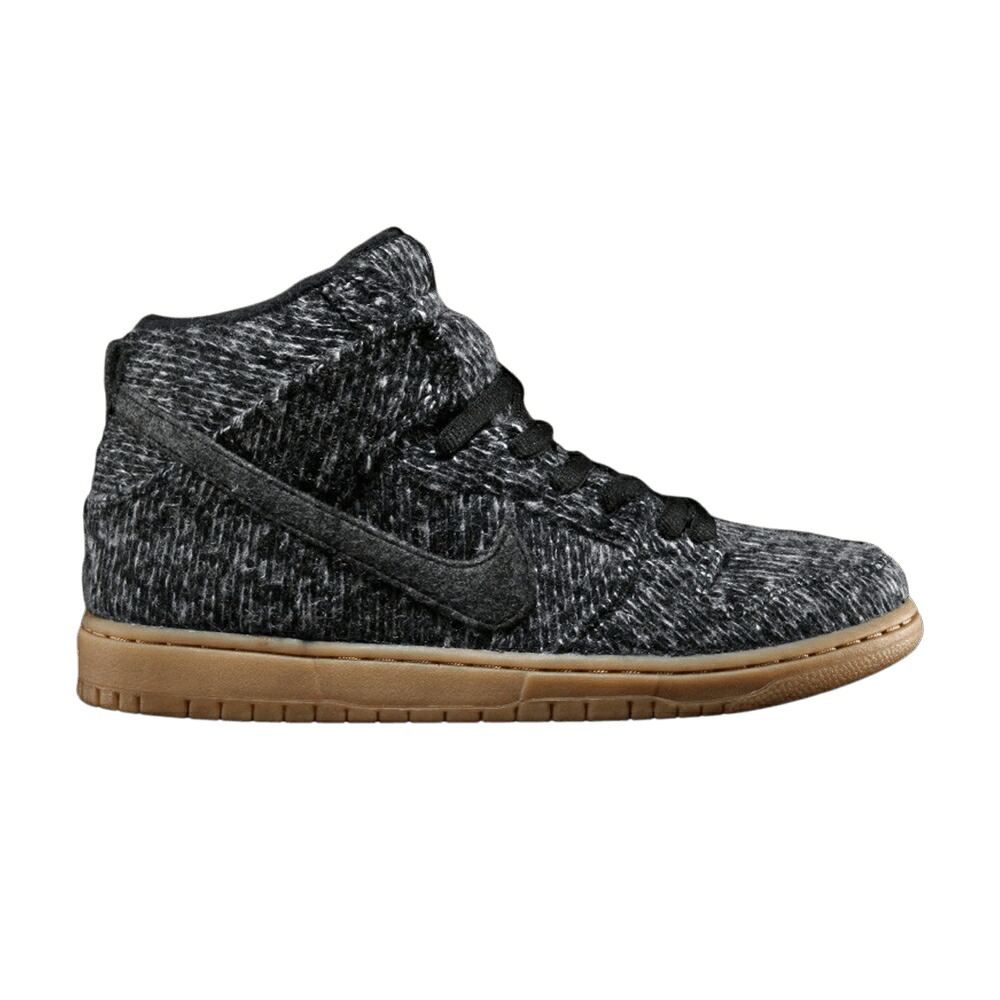 ナイキ ダンク ハイ 黒色 ブラック 茶色 ブラウン ダンクハイ 'WARMTH' スニーカー メンズ NIKE DUNK HIGH / BLACK BLACK GUM MED BROWN|スニケス