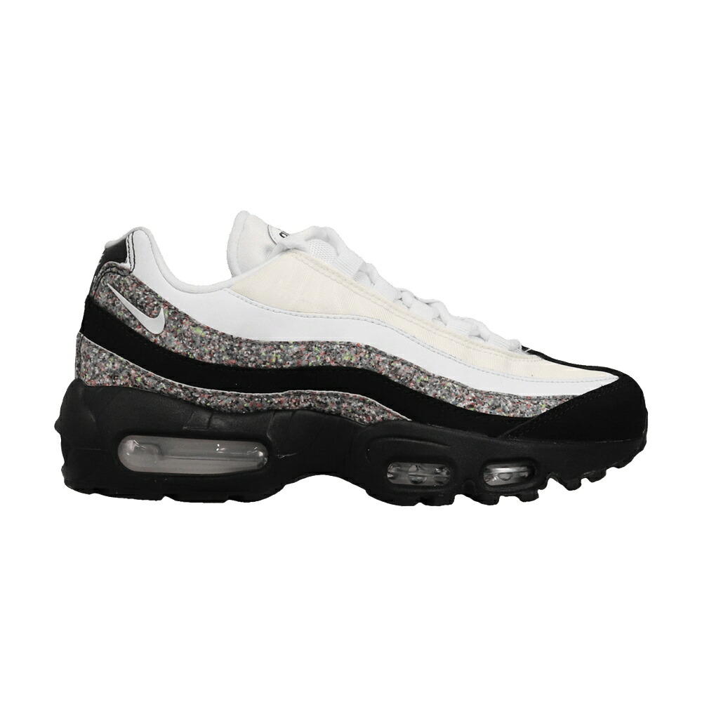 ナイキ マックス 黒色 ブラック 白色 ホワイト エアマックス 'BLACK WHITE' スニーカー レディース NIKE WMNS AIR MAX 95 SE / BLACK WHITE