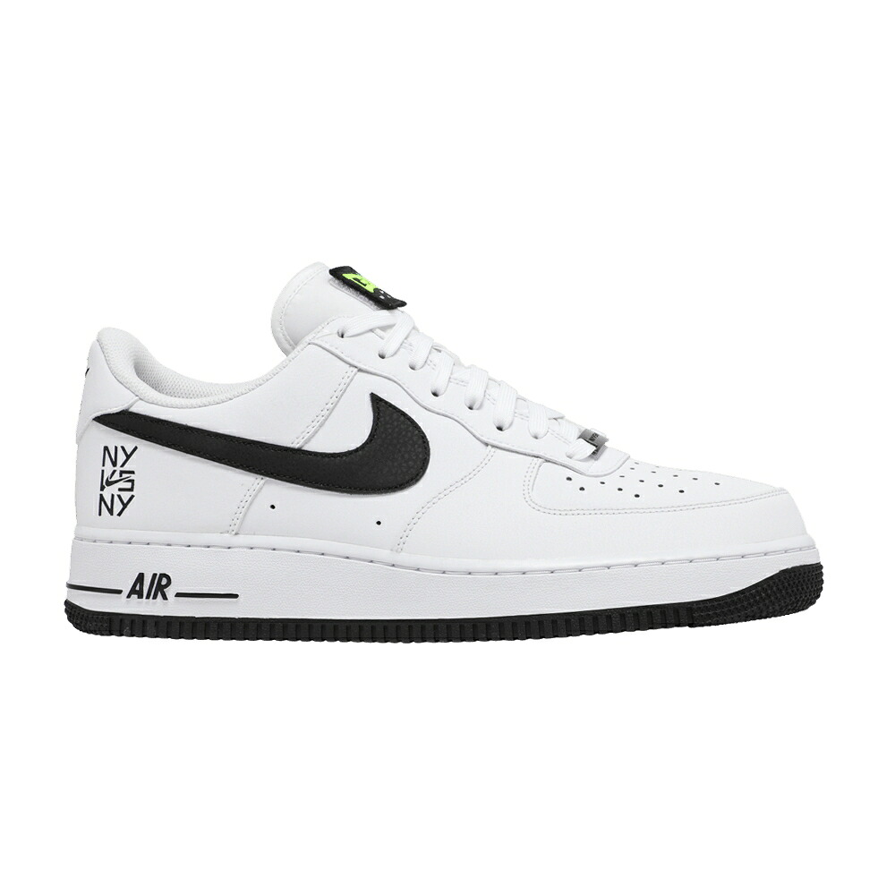 ナイキ 白いこと 白いこと 黒いこと 黒いこと 空軍 \u0027NY VS. 2020\u0027 スニーカー メンズ NIKE AIR FORCE 1 LOW NY / WHITE BLACK