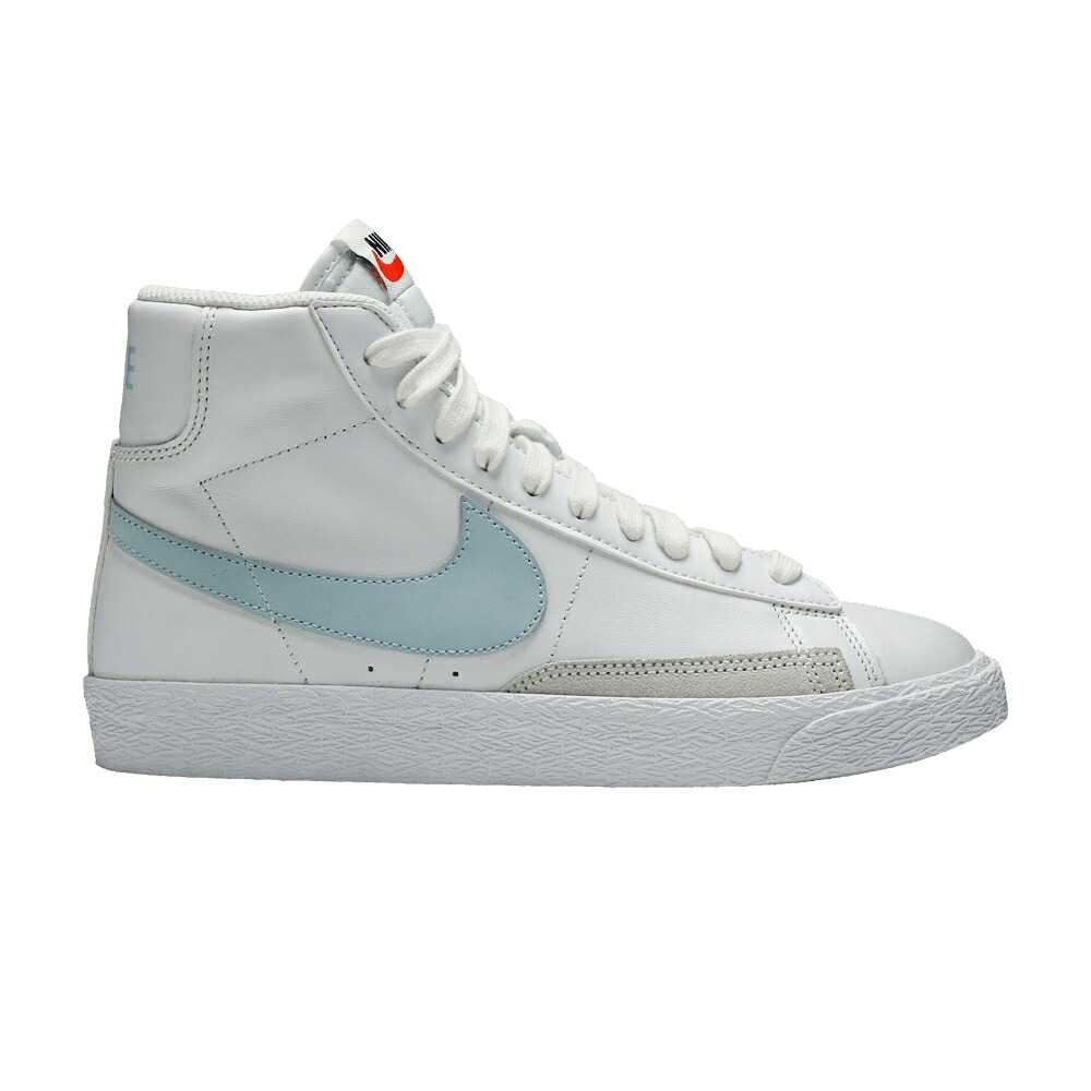 ナイキ ブレイザー ミッド 白色 ホワイト 青色 ブルー 'CELESTINE BLUE' ジュニア キッズ NIKE BLAZER MID GS / WHITE CELESTINE BLUE ベビー マタニティ スニーカー