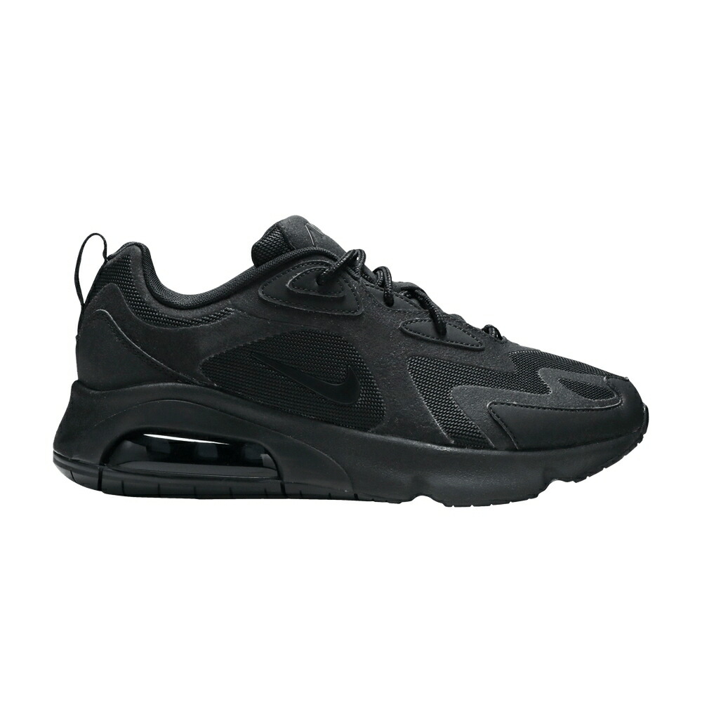 ナイキ マックス 黒いこと 黒いこと エア湖マックス \u0027TRIPLE BLACK\u0027 スニーカー レディース NIKE WMNS AIR MAX 200 / BLACK BLACK