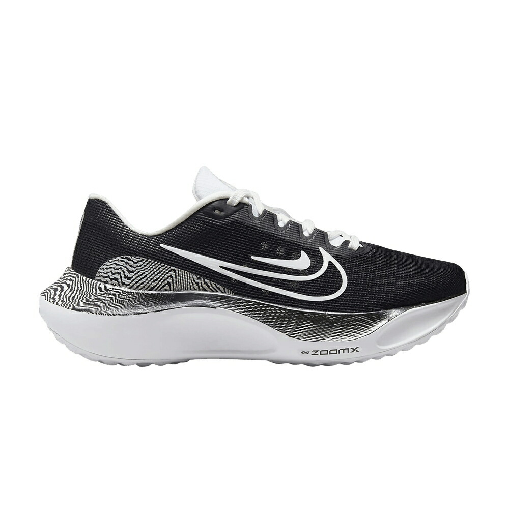 ナイキ ズーム プレミアム 黒色 ブラック 白色 ホワイト ズームフライ OUNDWAVE スニーカー レディース NIKE WMNS ZOOM FLY 5 PREMIUM / BLACK BLACK WHITE