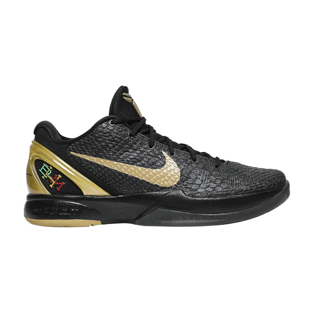 ナイキ 望遠レンズ コービー 黒いこと 黒いこと ゴールド \u0027BLACK MONTH\u0027 スニーカー メンズ NIKE ZOOM KOBE 6 HISTORY / BLACK METALLIC GOLD