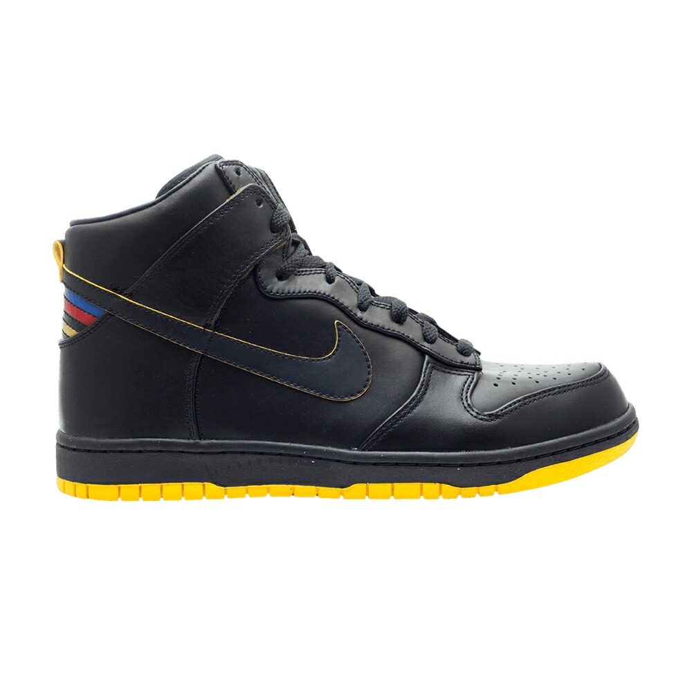 ナイキ ズーム ダンク 黒色 ブラック スニーカー メンズ NIKE AIR ZOOM DUNK HI SPRM LAF / BLACK BLACK VARSITY MAIZE