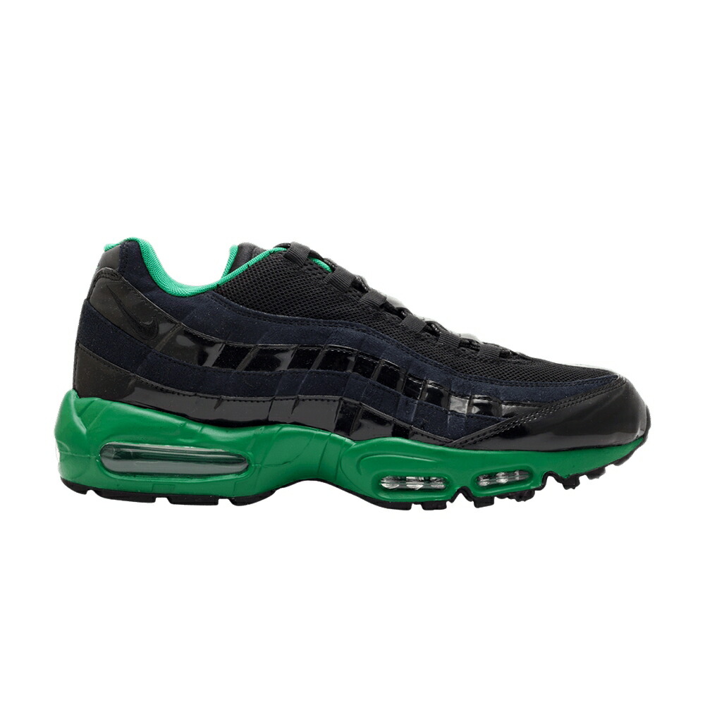 ナイキ マックス 黒いこと 黒いこと 緑 緑であること エア湖マックス スニーカー メンズ NIKE AIR MAX 95 / BLACK BLACK PINE GREEN メンズ靴-靴-スニーカー