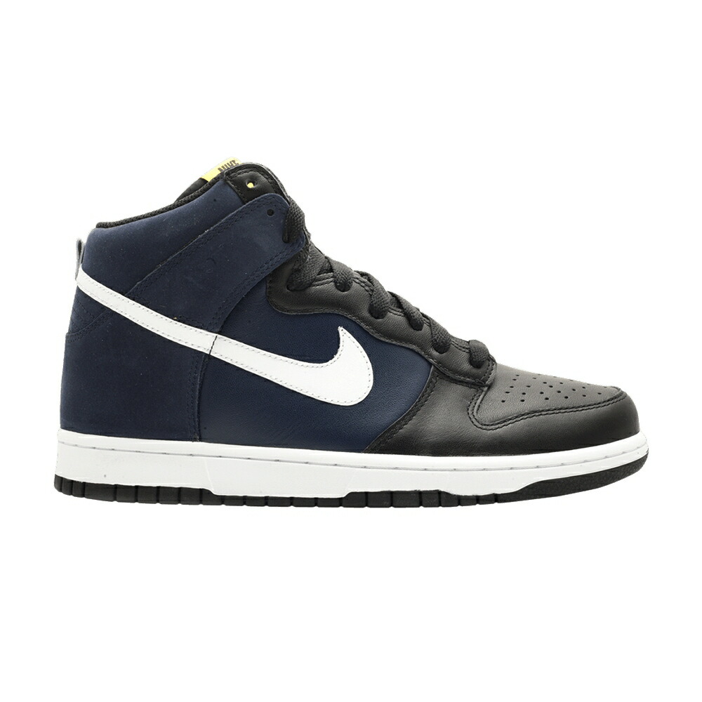 ナイキ ダンク ハイ 白色 ホワイト 黒色 ブラック ダンクハイ スニーカー メンズ NIKE DUNK HIGH / OBSIDIAN WHITE BLACK|スニケス