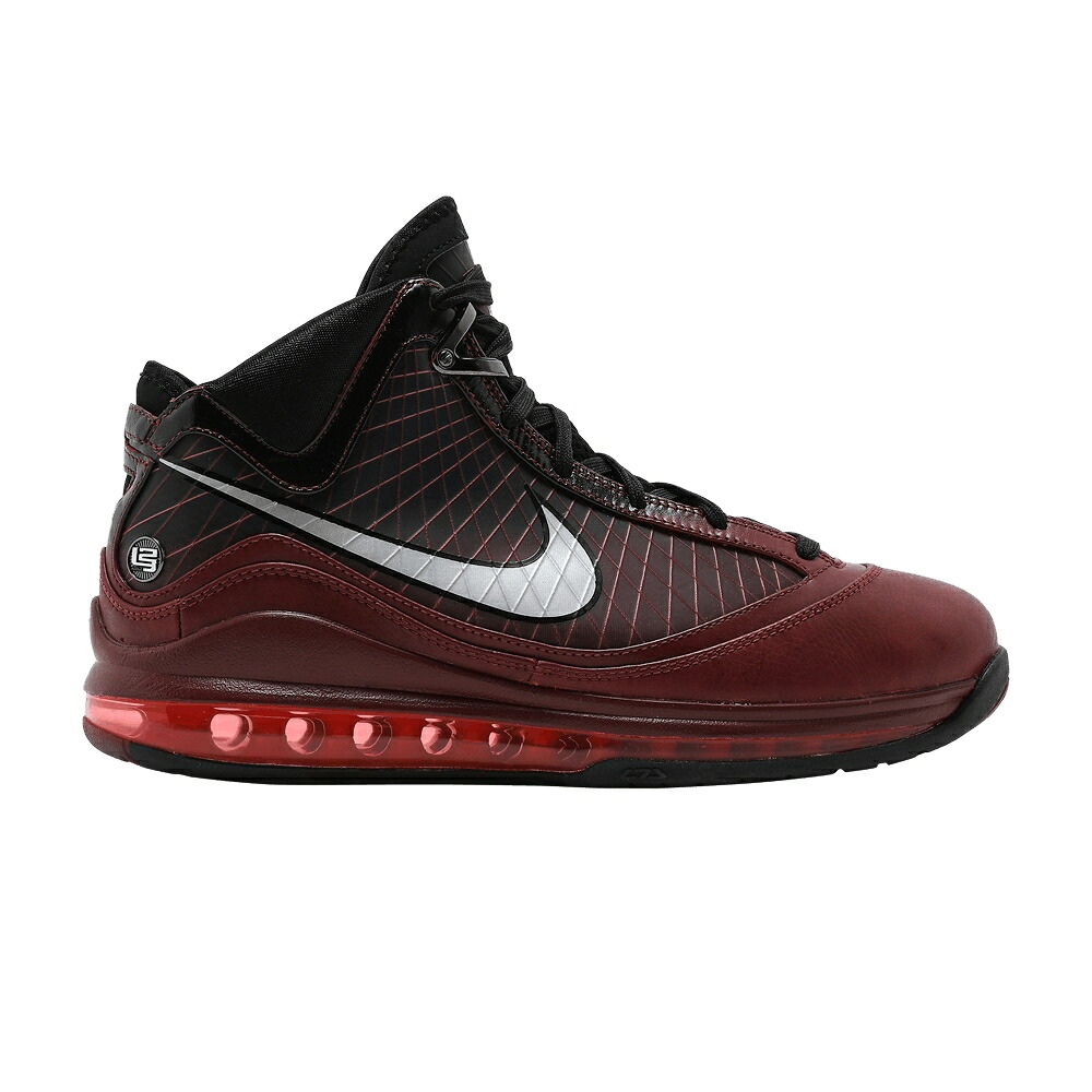ナイキ マックス レブロン チーム 赤 レッド エアマックス 'XMAS' スニーカー メンズ NIKE AIR MAX LEBRON 7 / TEAM RED MTLLC SLVR BLK HT RD｜スニケス
