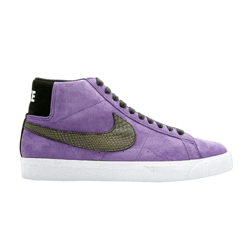 ナイキ ブレイザー プレミアム エスビー 紫 パープル 黒色 ブラック 'VARSITY PURPLE' スニーカー メンズ NIKE BLAZER PREMIUM SB / VARSITY PURPLE BLACK｜スニケス