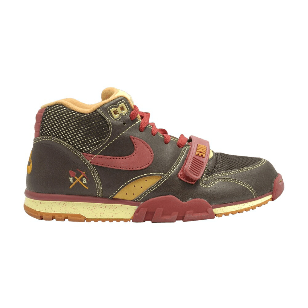 ナイキ トレーナー エスビー 茶色 ブラウン エアトレーナー HUFGOLD DIGGER スニーカー メンズ NIKE AIR TRAINER 1 SB HUF-GOLD / BAROQUE BROWN PAPRIKA