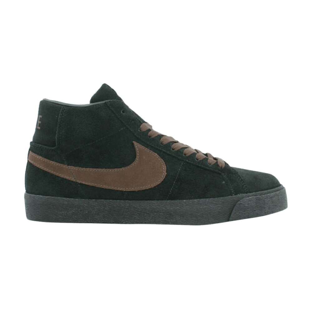 ナイキ ブレイザー エスビー 黒色 ブラック 茶色 ブラウン スニーカー メンズ NIKE BLAZER SB / BLACK BAROQUE BROWN|スニケス