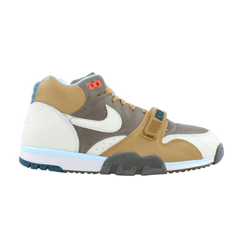 ナイキ 調教師 ミッド 割り増し金 パール 大気圏調教師 スニーカー メンズ NIKE AIR TRAINER 1 MID PREMIUM / PALOMINO PEARL WHT MAPLE