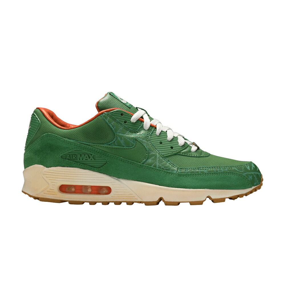 ナイキ マックス 割り増し金 橙 オレンジ色 エア湖マックス \u0027HOMEGROWN\u0027 スニーカー メンズ NIKE AIR MAX 90 PREMIUM / GRASS GRASS ORANGE BLAZE