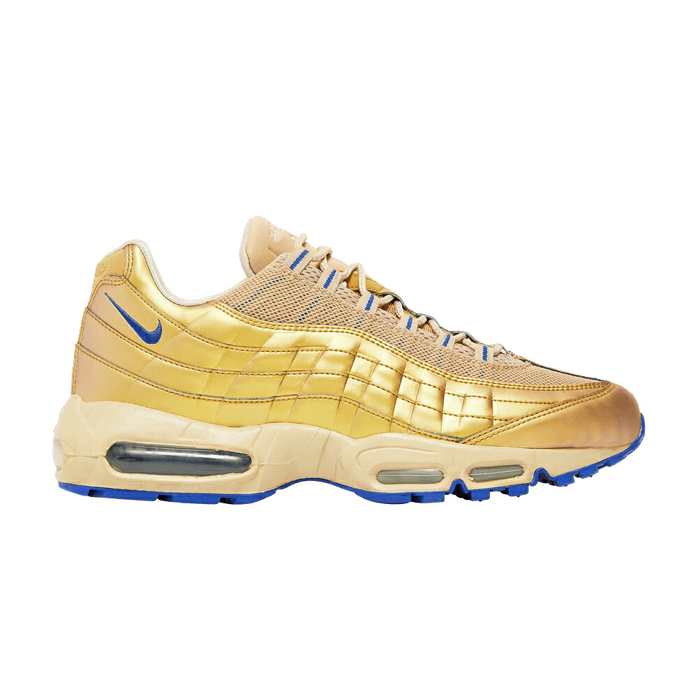 ナイキ マックス プレミアム ゴールド エアマックス 'KASHIMA ANTLERS' スニーカー メンズ NIKE AIR MAX 95 PREMIUM / METALLIC GOLD VARSITY ROYAL