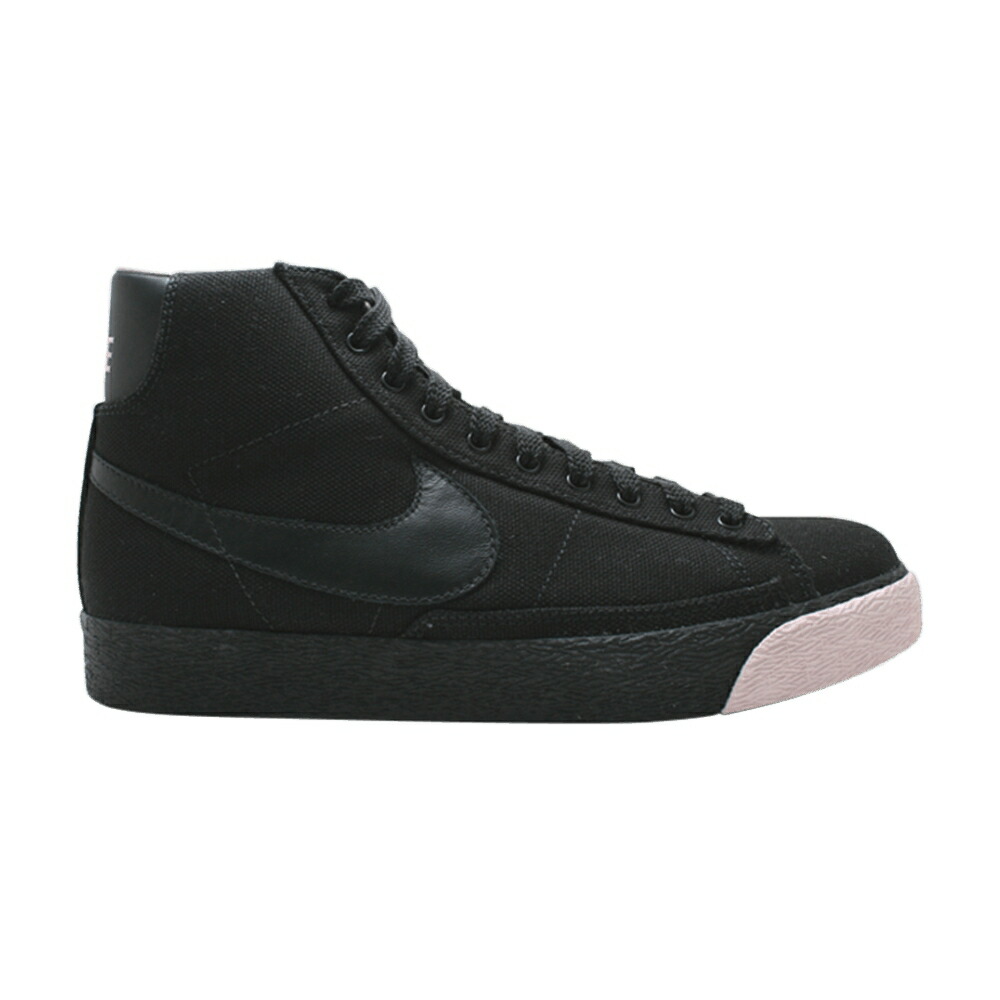 ナイキ ブレイザー ミッド 黒色 ブラック W'S スニーカー メンズ NIKE BLAZER MID BASIC / BLACK BLACK CHAMPAGNE