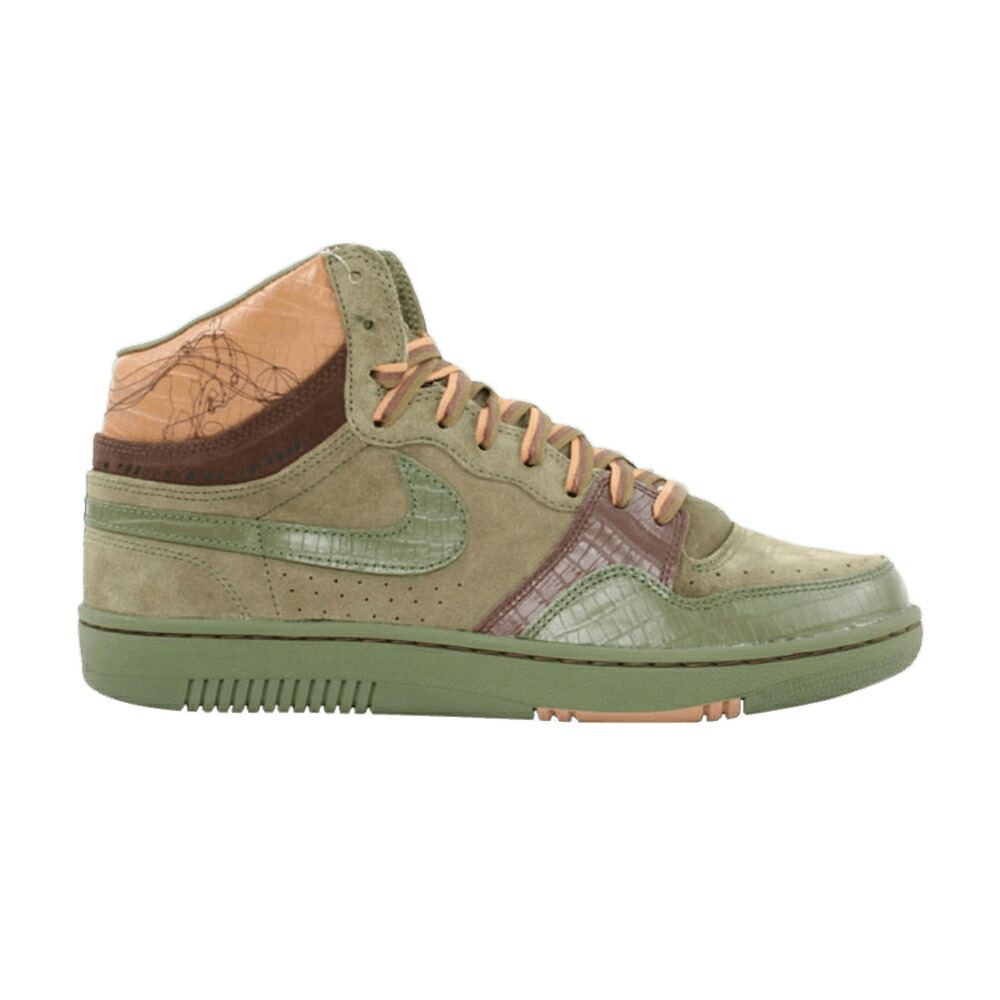ナイキ コート 茶色 ブラウン 'WORLD 2006' スニーカー メンズ NIKE COURT FORCE HI CUP / PILGRIM PILGRIM MEDIUM BROWN