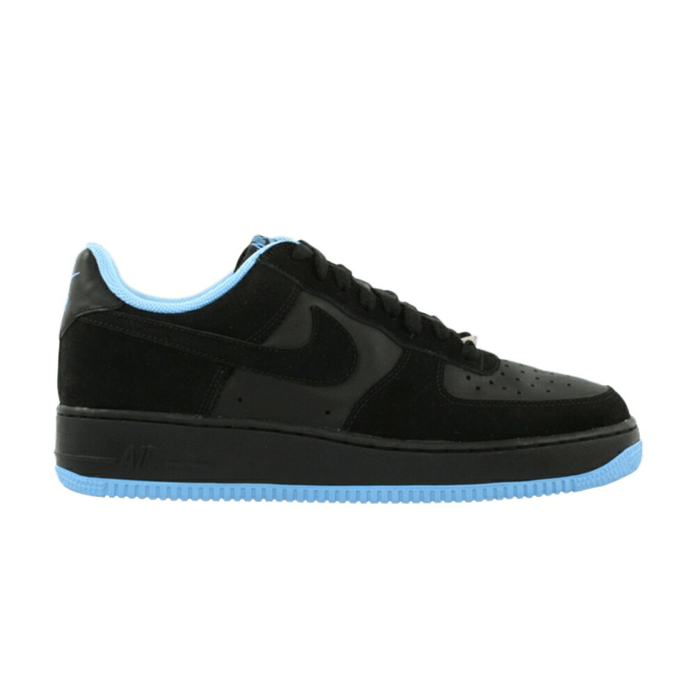 ナイキ 黒いこと 黒いこと 青味 青み 空軍 \u0027BLACK BLUE\u0027 スニーカー メンズ NIKE AIR FORCE 1 LOW UNIVERSITY / BLACK UNIVERSITY BLUE