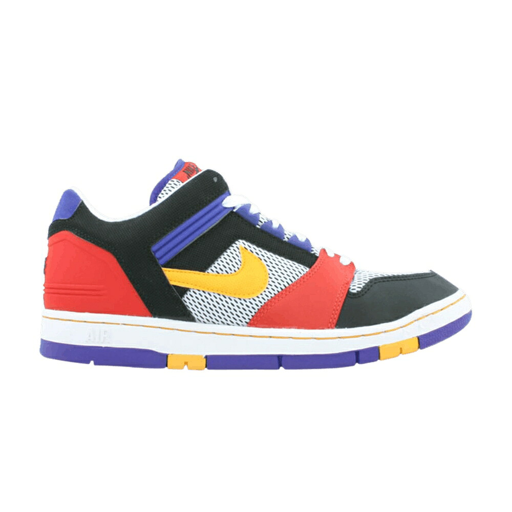 ナイキ プレミアム 赤 レッド コンコルド コンコード エアフォース 'ALBIS PACK' スニーカー メンズ NIKE AIR FORCE 2 LOW PREMIUM / BLK TAXI CHILI RED DARK CONCORD｜スニケス