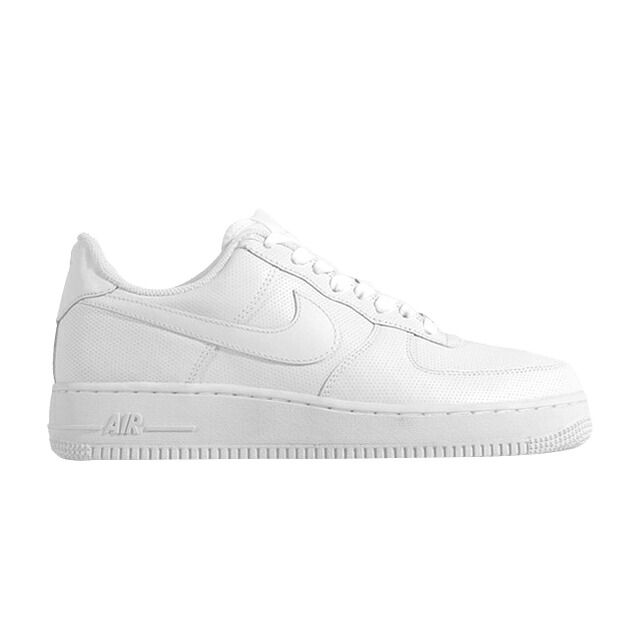 ナイキ 白いこと 白いこと 空軍 \u002707 \u0027PERFORATED WHITE\u0027 スニーカー メンズ NIKE AIR FORCE 1 PACK / WHITE WHITE