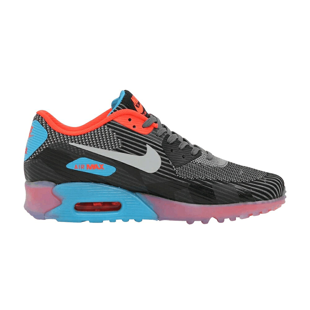 ナイキ マックス 灰色 グレー 黒色 ブラック 青色 ブルー エアマックス 'ICE' スニーカー メンズ NIKE AIR MAX 90 KJCRD / DARK GREY WOLF GREY BLACK BLUE