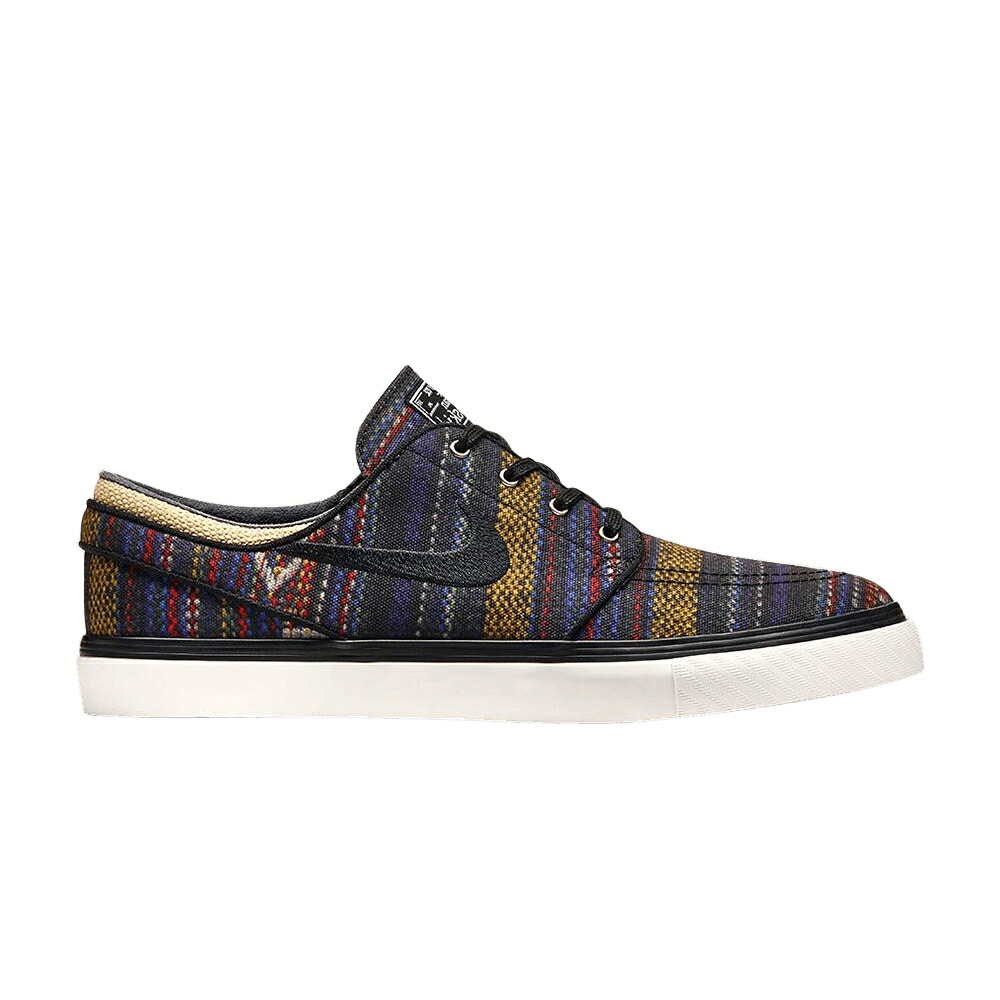 ナイキ ズーム 黒色 ブラック 白色 ホワイト 'HACKY SACK' スニーカー メンズ NIKE ZOOM STEFAN JANOSKI PREM / MULTI COLOR BLACK WHITE｜スニケス
