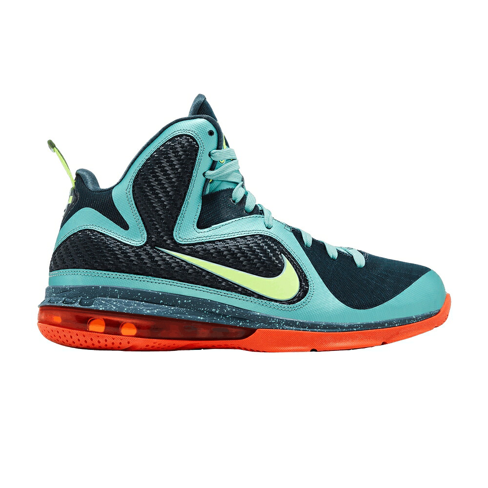 ナイキ レブロン 青味 青色 野球クラブ \u0027CANNON\u0027 スニーカー メンズ NIKE LEBRON 9 / CANNON VOLT SLATE BLUE TEAM メンズ靴-スニーカー-靴